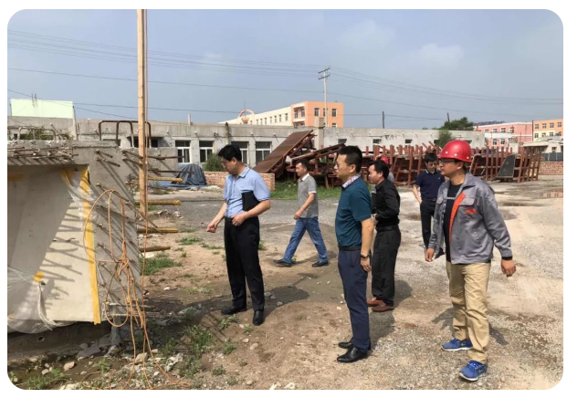 李忠飛一行赴多地檢查公司在建項目