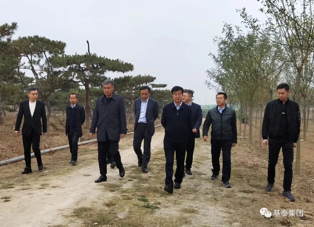 苗豐一行蒞臨集團農(nóng)業(yè)項目考察指導